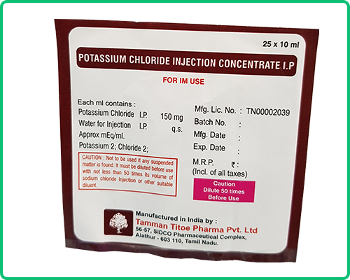 5.potassium chloride